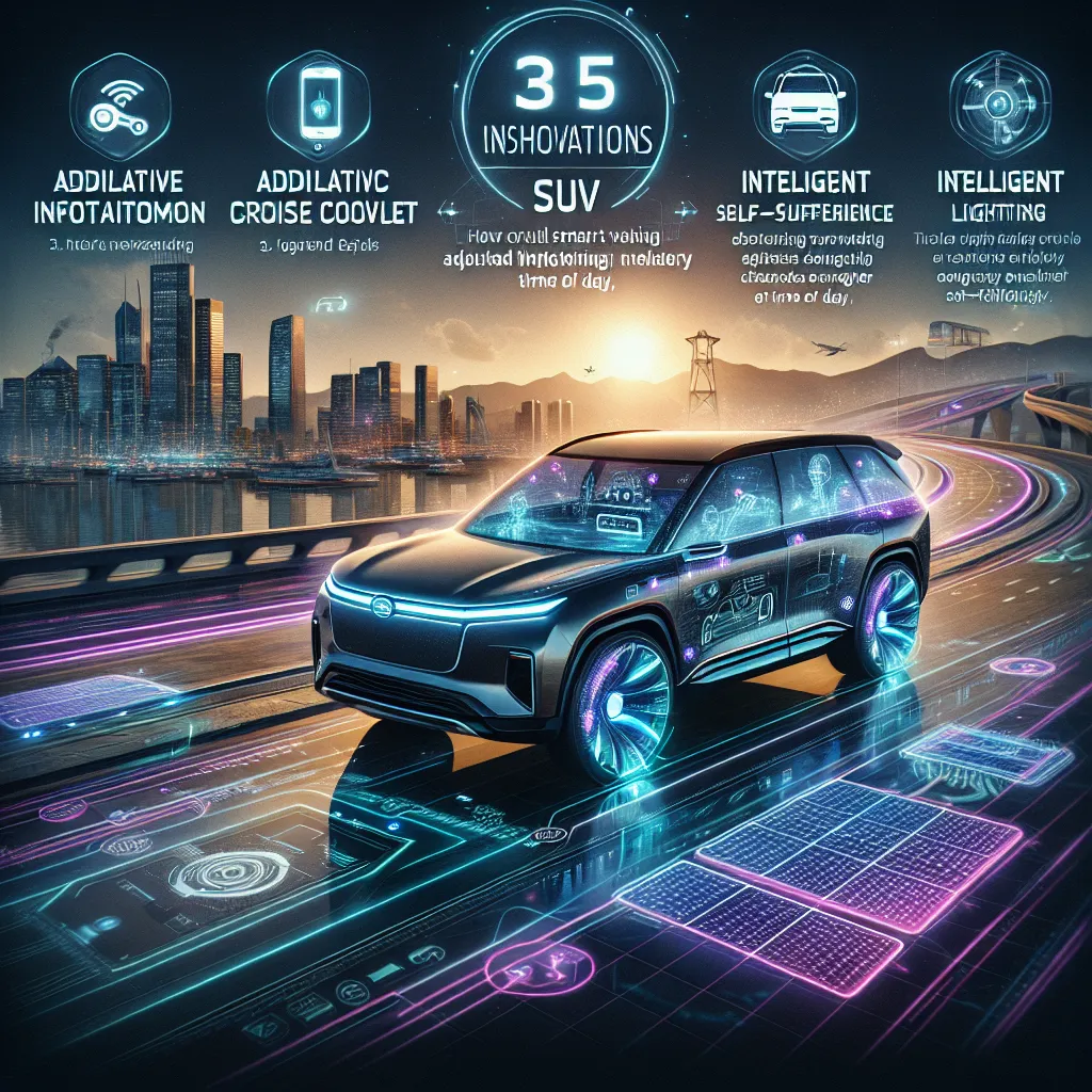 The Future Unveiled: 5 Game-Changing SUV Innovations that Will Transform Your Drive in 2025