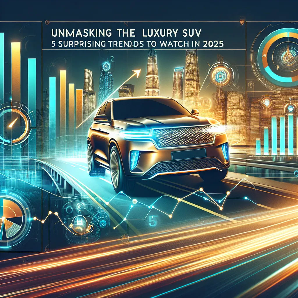 Unmasking the Luxury SUV Market: 5 Surprising Trends to Watch in 2025
