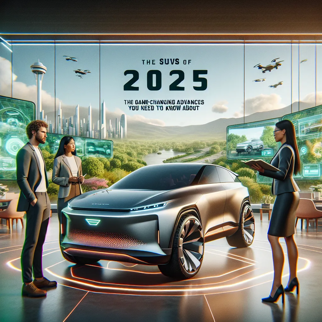 The SUVs of 2025: The Game-Changing Advances You Need to Know About
