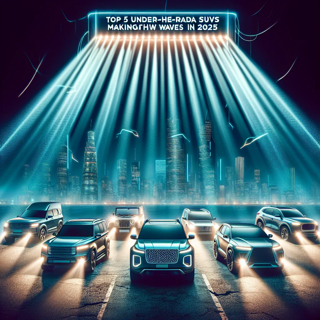 Top 5 Under-the-Radar SUVs Making Waves in 2025