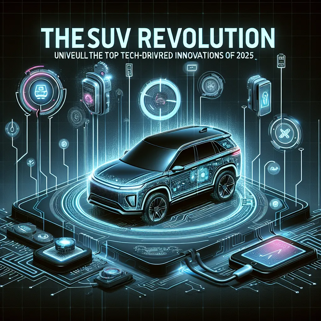 The SUV Revolution: Unveiling the Top 5 Tech-Driven Innovations of 2025