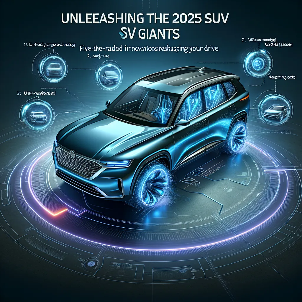 Unleashing the 2025 SUV Giants: Five Under-the-Radar Innovations Reshaping Your Drive