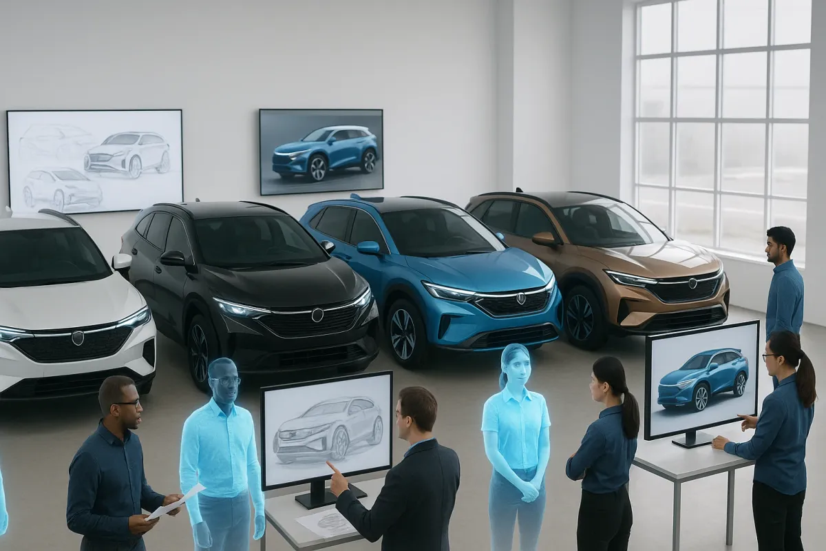 How AI-Crafted “Real Life” Characters Hint At The SUV Industry’s Next Design Revolution