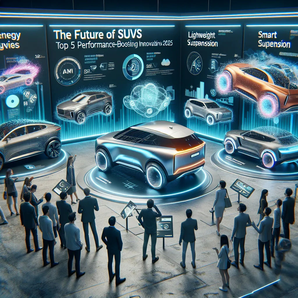 The Future of SUVs: Top 5 Performance-Boosting Innovations for 2025