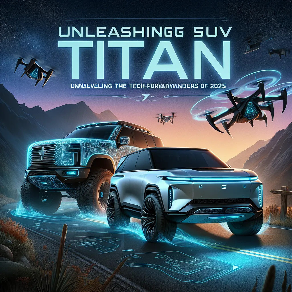 Unleashing the SUV Titans: Unraveling the Tech-Forward Wonders of 2025