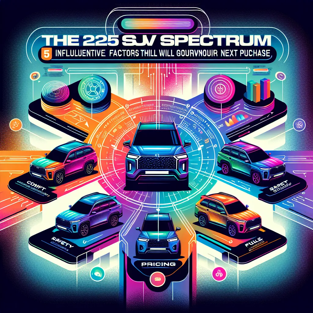 The 2025 SUV Spectrum: 5 Influential Factors That Will Govern Your Next Purchase