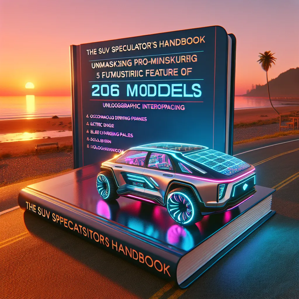 The SUV Speculator's Handbook: Unmasking 5 Futuristic Features of 2026 Models