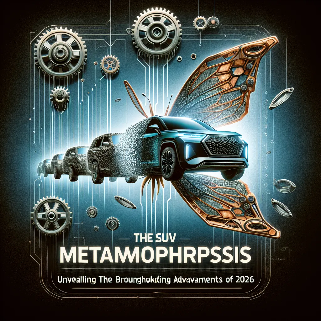 The SUV Metamorphosis: Unveiling the Groundbreaking Tech Advancements of 2026