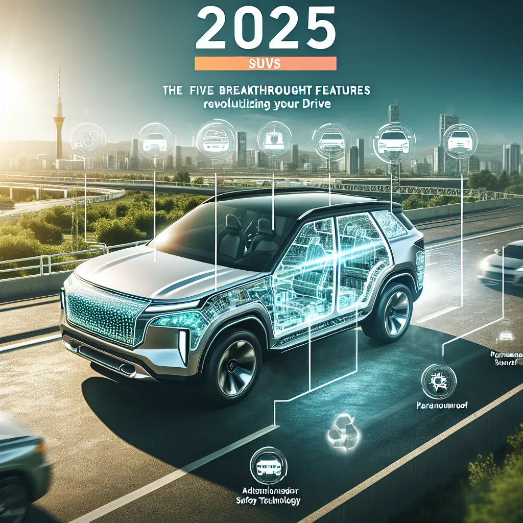 2025 SUVs: The Five Breakthrough Features Revolutionizing Your Drive