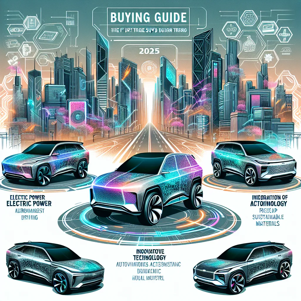 Harnessing the Future: 5 SUV Trends Reshaping the 2025 Market
