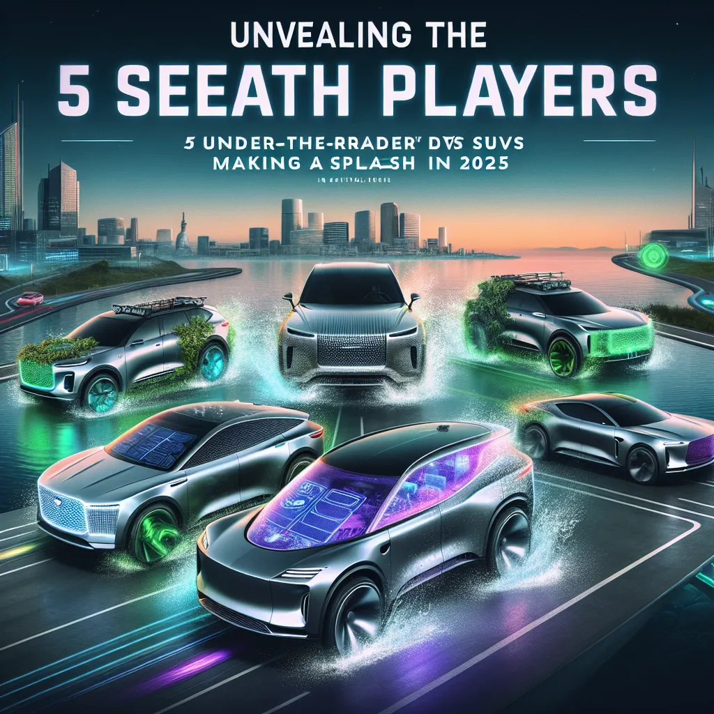 Unveiling the Stealth Players: 5 Under-The-Radar SUVs Making a Splash in 2025