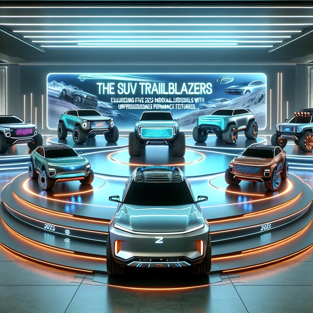 The SUV Trailblazers: Examining Five 2025 Models with Unprecedented Performance Features