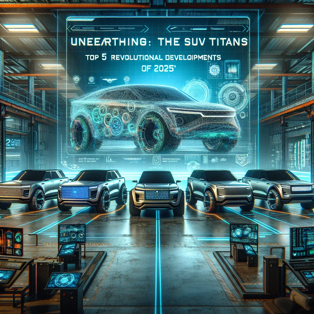 Unearthing the SUV Titans: Top 5 Revolutionary Developments of 2025