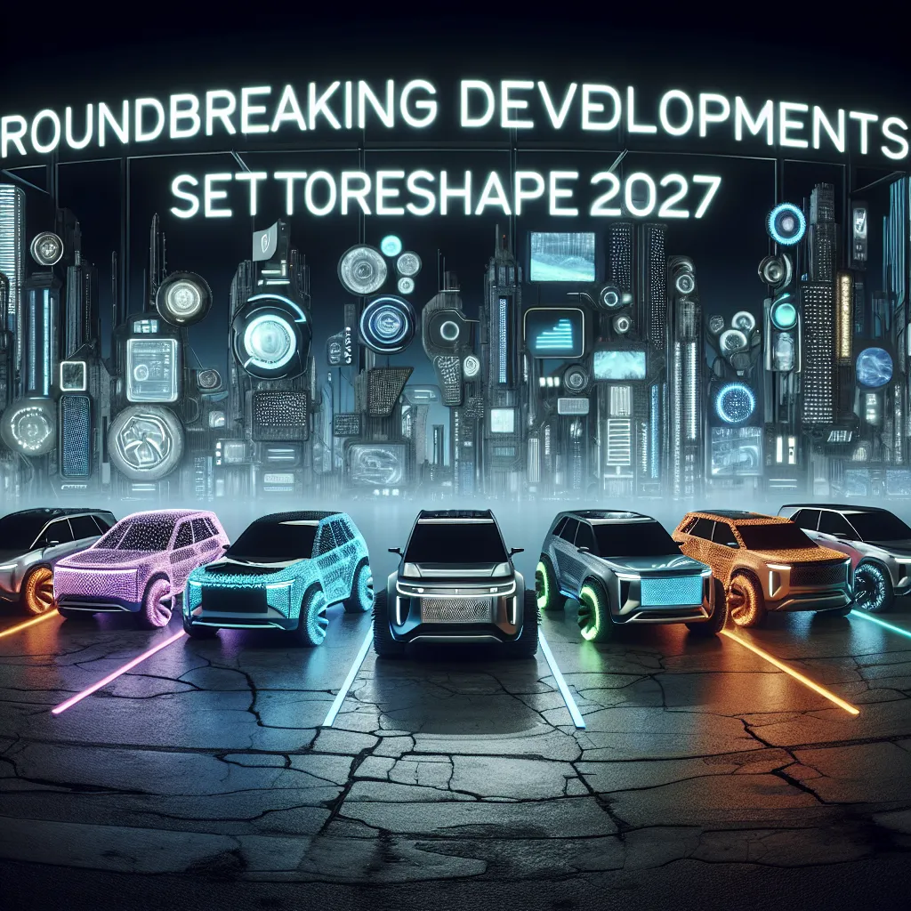 Unveiling the SUV Titans: The 5 Groundbreaking Developments Set to Reshape 2027