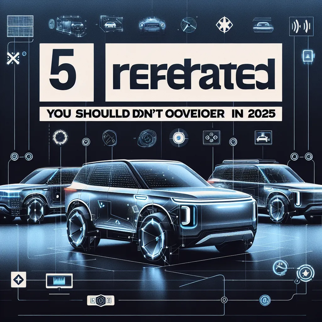 Five Underrated SUV Features You Shouldn't Overlook in 2025