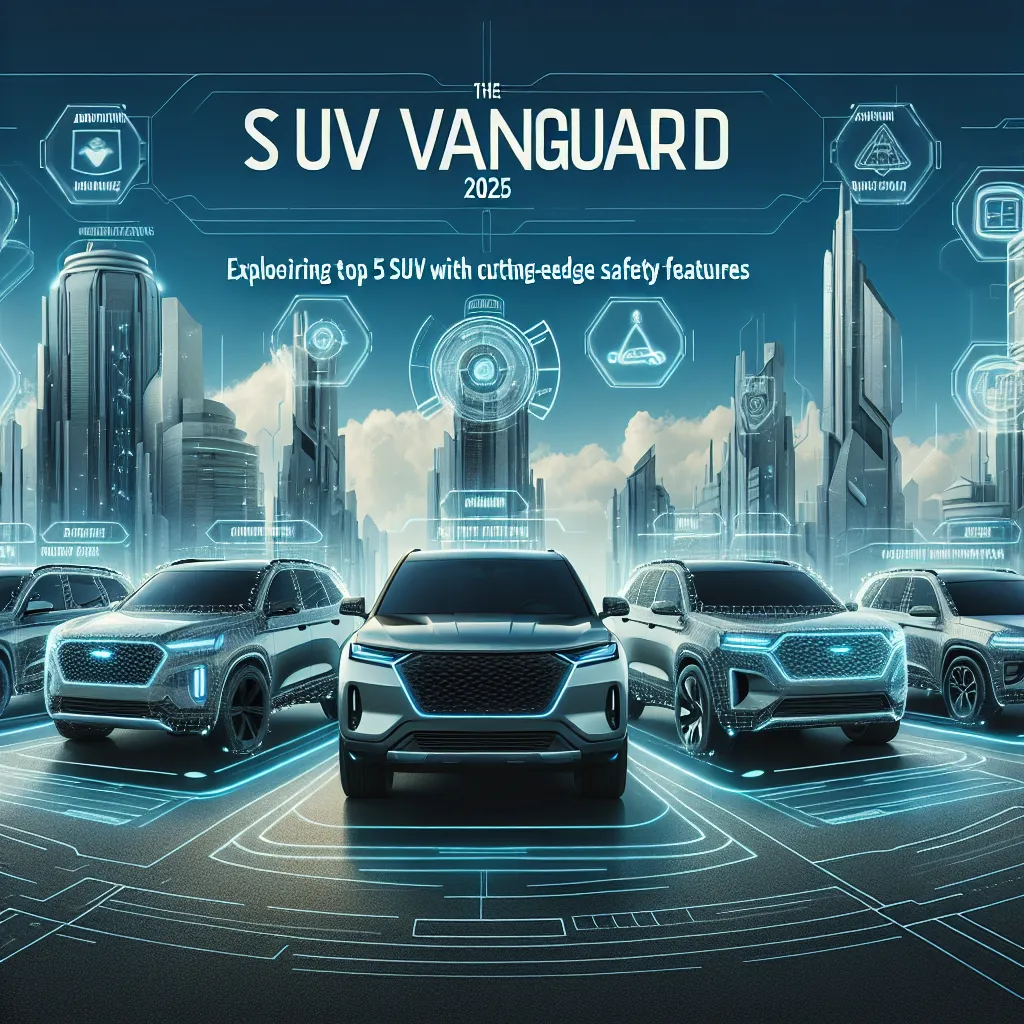 The SUV Vanguard 2025: Exploring the Top 5 SUVs with Cutting-Edge Safety Features