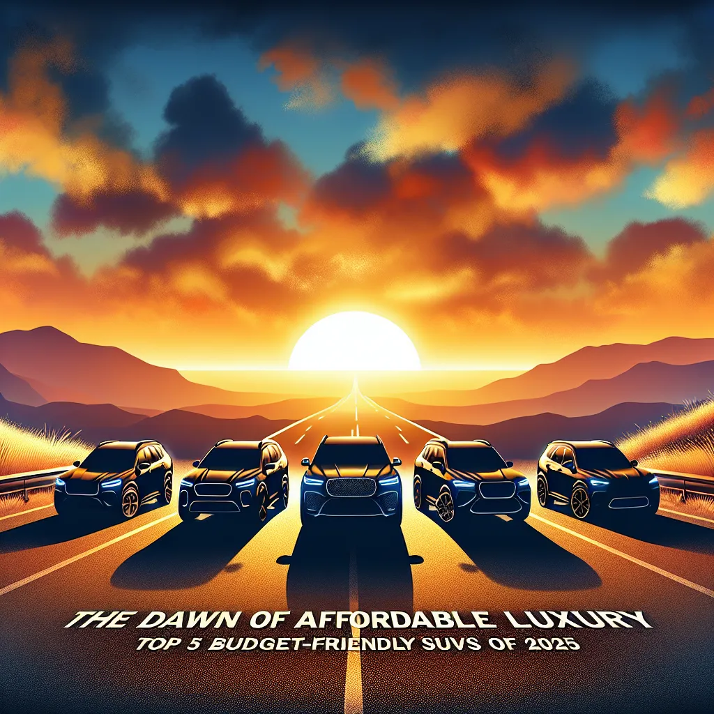 The Dawn of Affordable Luxury: Top 5 Budget-Friendly SUVs of 2025