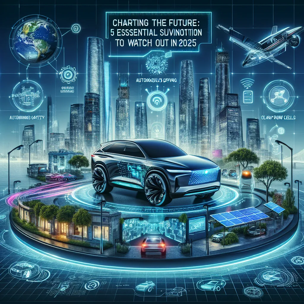 Charting the Future: 5 Essential SUV Innovations to Watch Out for in 2025