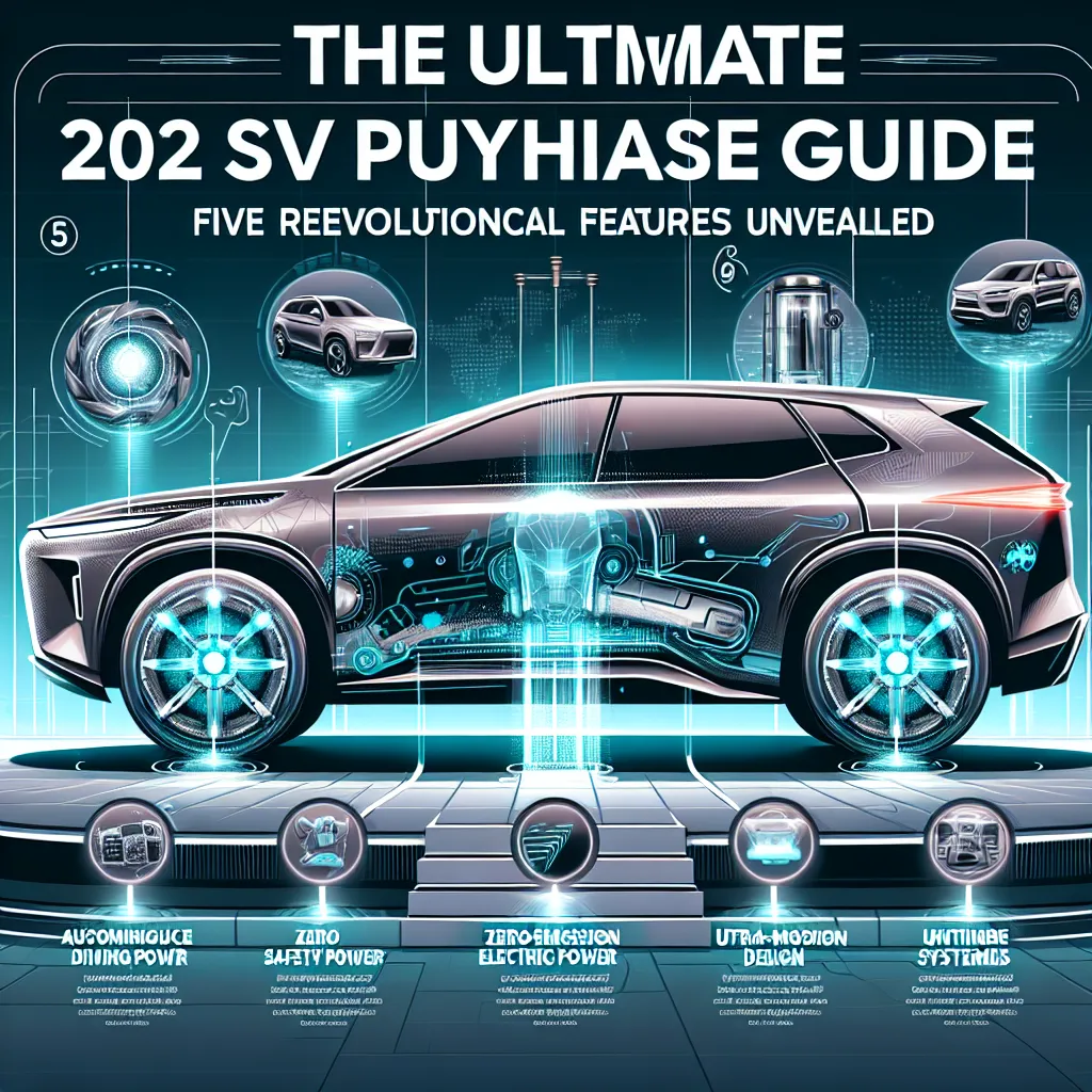 The Ultimate 2025 SUV Purchase Guide: Five Revolutionary Features Unveiled