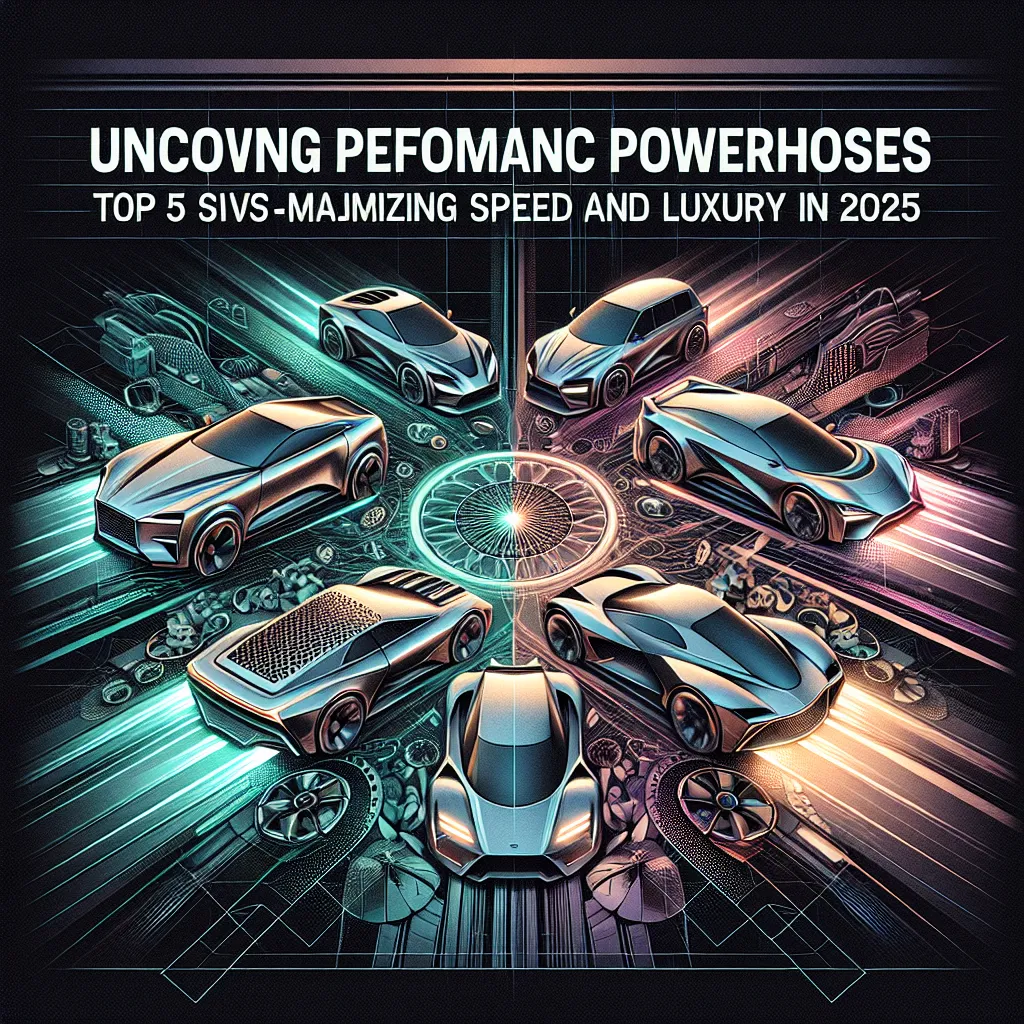 Uncovering Performance Powerhouses: Top 5 SUVs Maximizing Speed and Luxury in 2025