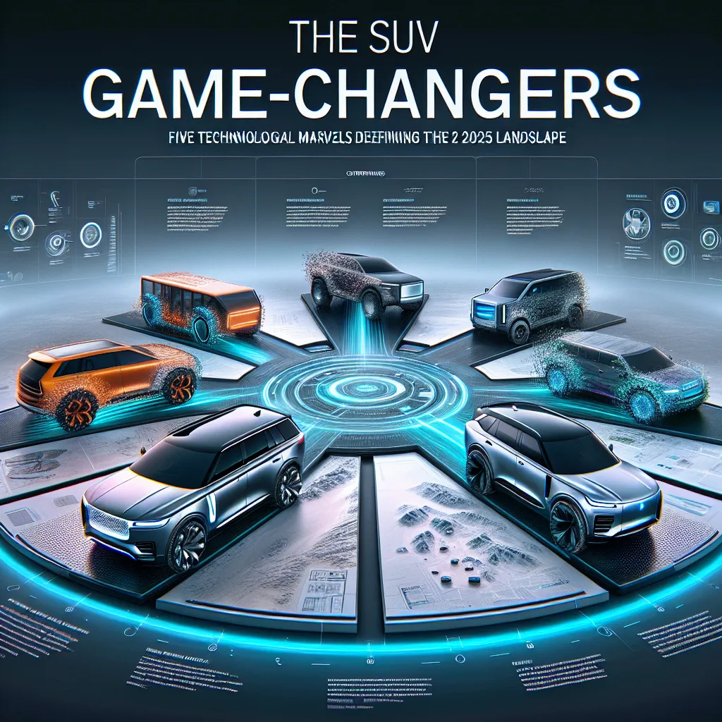 The SUV Game-Changers: Five Technological Marvels Defining the 2025 Landscape