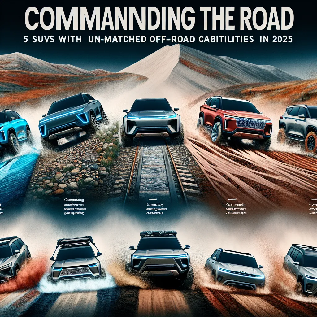 Commanding the Road: 5 SUVs with Unmatched Off-Road Capabilities in 2025