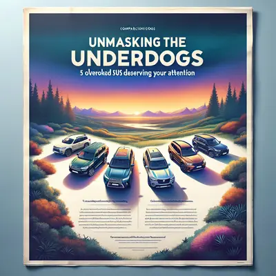 Unmasking the Underdogs: 5 Overlooked SUVs Deserving Your Attention