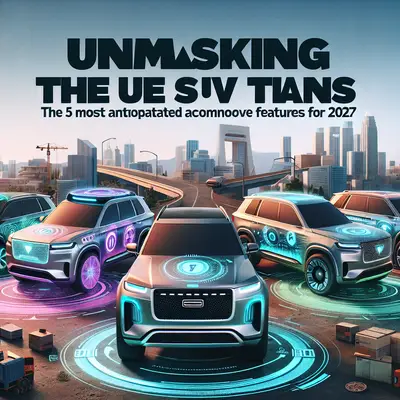 Unmasking the SUV Titans: The 5 Most Anticipated Autonomous Features for 2027