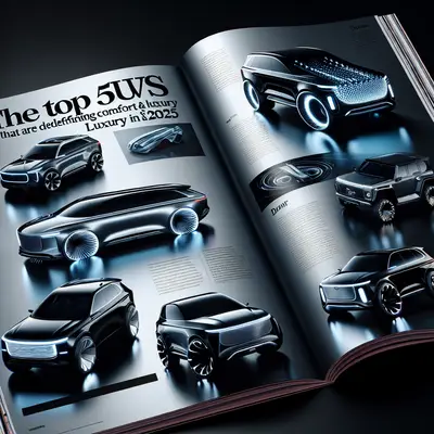 The Top 5 SUVs that are Redefining Comfort and Luxury in 2025