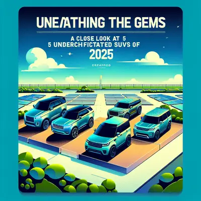 Unearthing the Gems: A Close Look at 5 Underrated SUVs of 2025
