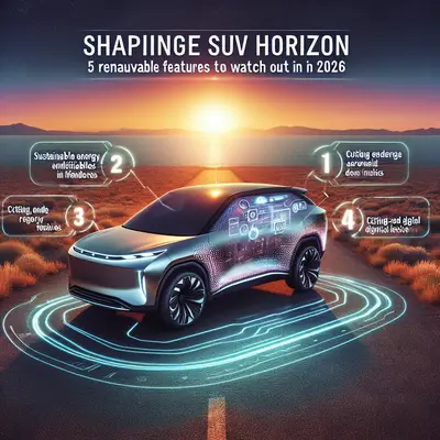 Shaping the SUV Horizon: 5 Remarkable Features to Watch Out For in 2026