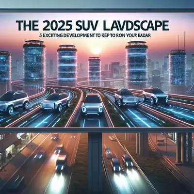 The 2025 SUV Landscape: 5 Exciting Developments to Keep on Your Radar
