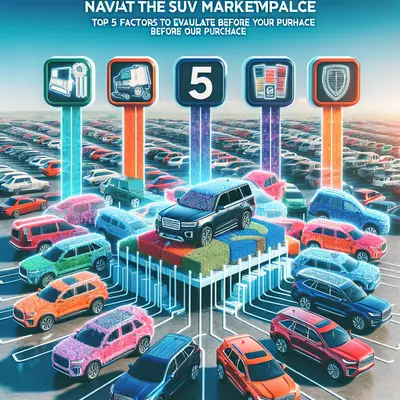 Navigating the SUV Marketplace: Top 5 Factors to Evaluate Before Your Purchase