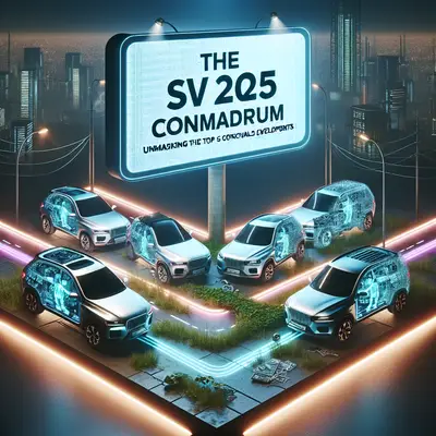 The SUV 2025 Conundrum: Unmasking the Top 5 Controversial Developments