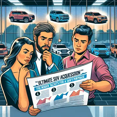 The Ultimate SUV Acquisition: Five Insider Tactics for a Savvy Purchase
