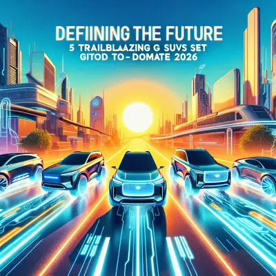 Defining the Future: 5 Trailblazing SUVs Set to Dominate 2026