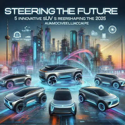 Steering the Future: 5 Innovative SUVs Reshaping the 2025 Automotive Landscape