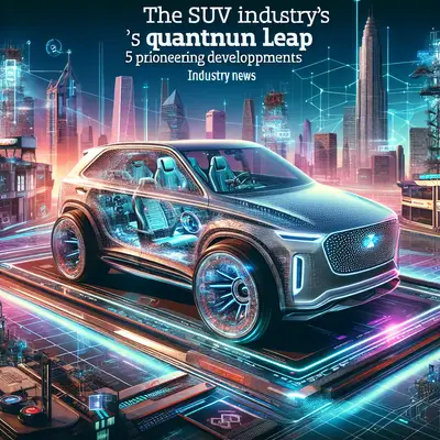 The SUV Industry's Quantum Leap: 5 Pioneering Developments of 2025