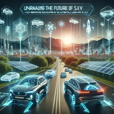 Unraveling the Future of SUVs: 5 Key Innovations Reshaping the Automotive Landscape in 2025