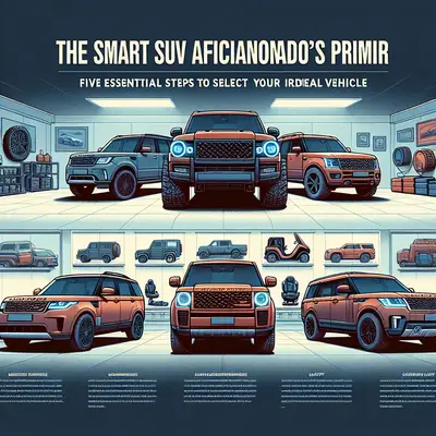 The Smart SUV Aficionado's Primer: Five Essential Steps to Select Your Ideal Vehicle